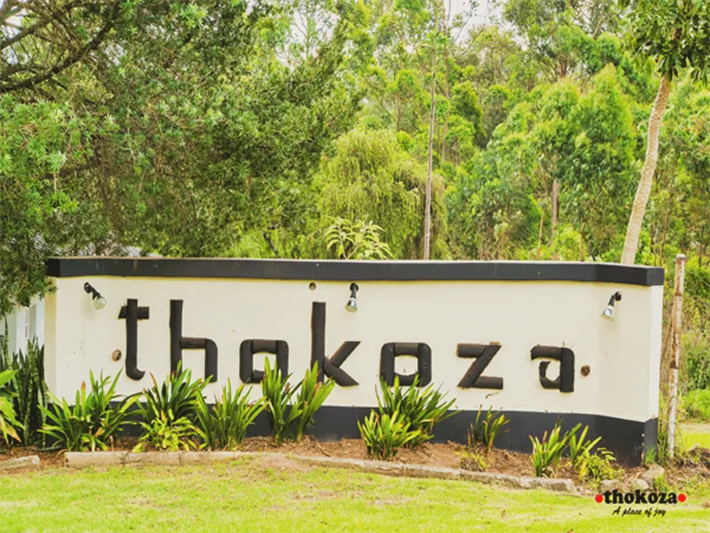 Thokoza signage at the entrance